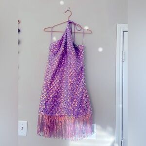 Short Sequined mermaid Dress 👗